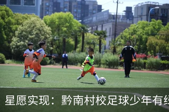 星愿实现：黔南村校足球少年有绿荫球场啦